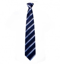 BT007 design horizontal stripe work tie formal suit tie manufacturer front view